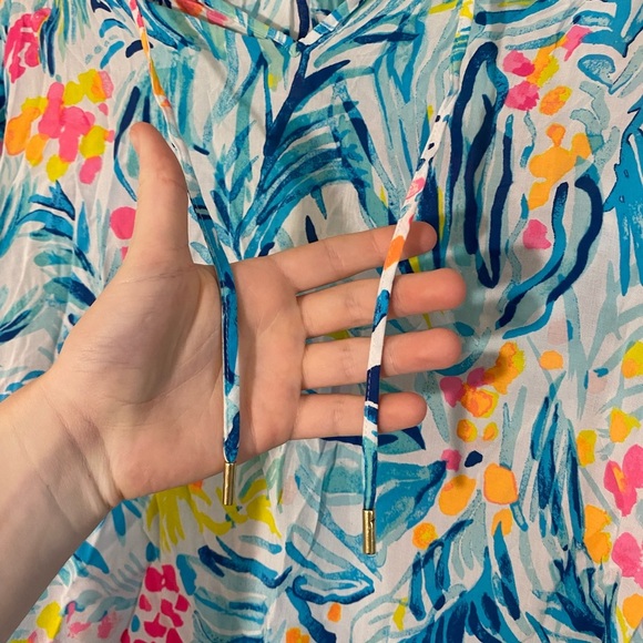 Lilly Pulitzer‎ Willa Tunic Serene Blue - Picture 2 of 4